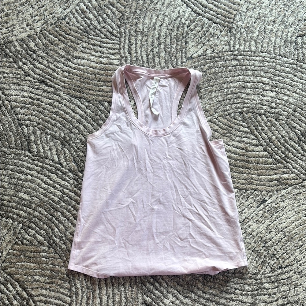 lululemon athletica Light Pink Tank Top